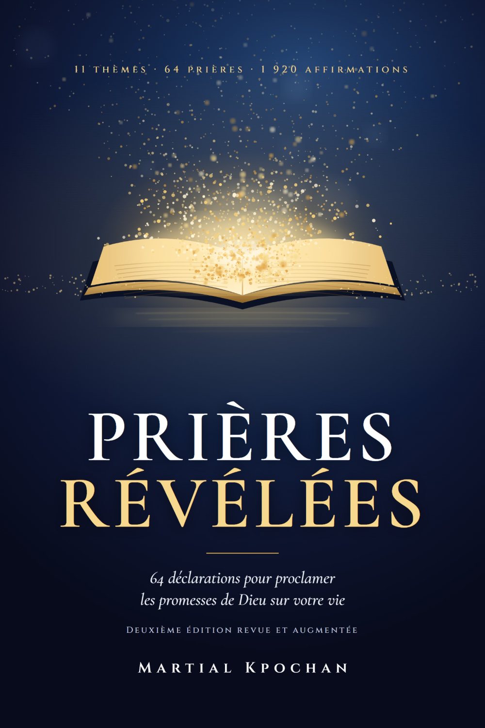 Couverture de Prières révélées, de Martial Kpochan